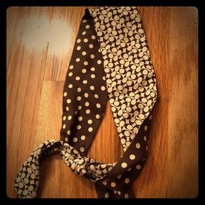 Coach Bandana Headband/Neck Scarf